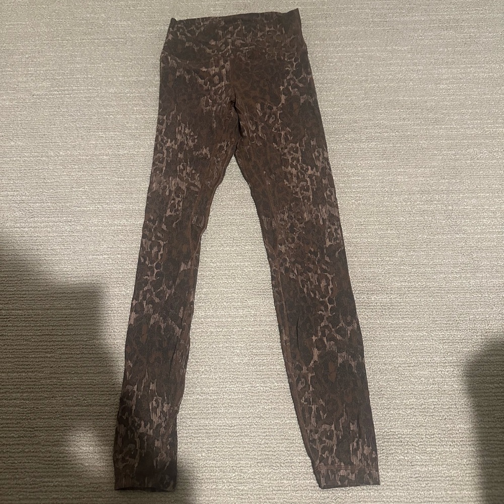 Lululemon align 28” leopard leggings